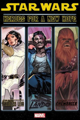 STAR WARS HEROES FOR A NEW HOPE HARDCOVER