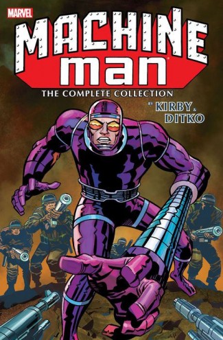 MACHINE MAN BY KIRBY AND DITKO THE COMPLETE COLLECTION GRAPHIC NOVEL