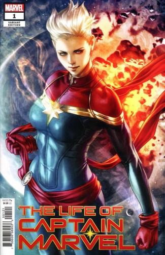 LIFE OF CAPTAIN MARVEL #1 ARTGERM VARIANT