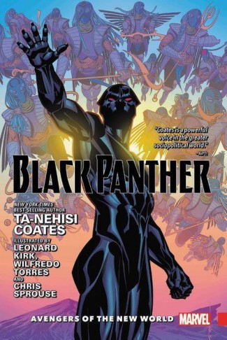 BLACK PANTHER VOLUME 2 AVENGERS OF THE NEW WORLD HARDCOVER