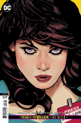 SUPERMAN #13 (2018 SERIES) CARD STOCK VARIANT