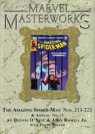 MARVEL MASTERWORKS AMAZING SPIDER-MAN VOLUME 21 DM VARIANT #283 EDITION HARDCOVER