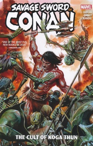 SAVAGE SWORD OF CONAN VOLUME 1 CULT OF KOGA THUN GRAPHIC NOVEL