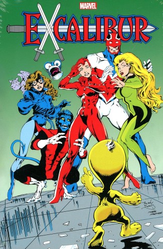 EXCALIBUR OMNIBUS VOLUME 2 HARDCOVER ALAN DAVIS COVER