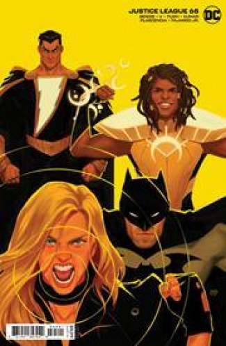 JUSTICE LEAGUE #65 (2018 SERIES) DAVID TALASKI CARD STOCK VARIANT