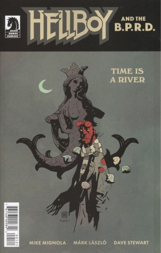 HELLBOY & BPRD TIME IS A RIVER ONE-SHOT COVER B MIGNOLA