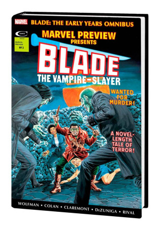 BLADE THE EARLY YEARS OMNIBUS HARDCOVER GRAY MORROW DM VARIANT COVER