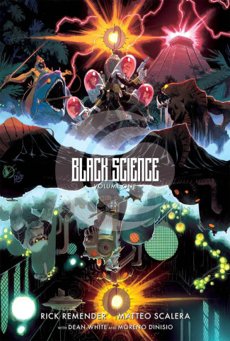 BLACK SCIENCE VOLUME 1 THE BEGINNERS GUIDE TO ENTROPY 10TH ANNIVERSARY DELUXE HARDCOVER