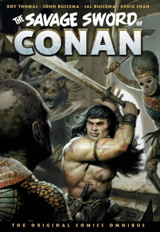 SAVAGE SWORD OF CONAN THE ORIGINAL COMICS OMNIBUS VOLUME 3 HARDCOVER RYAN BROWN COVER