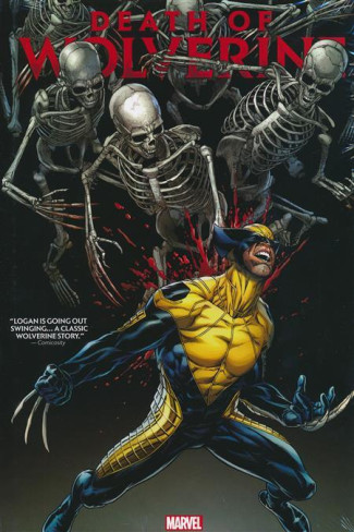 DEATH OF WOLVERINE OMNIBUS HARDCOVER JOE QUESADA DM VARIANT COVER