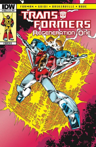 TRANSFORMERS REGENERATION ONE #98 COVER B