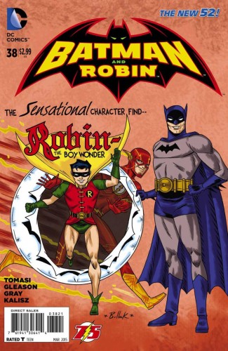 BATMAN AND ROBIN #38 (2011 SERIES) FLASH 75 VARIANT