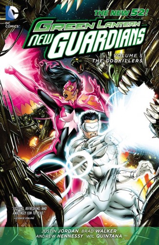 GREEN LANTERN NEW GUARDIANS VOLUME 5 GODKILLERS GRAPHIC NOVEL