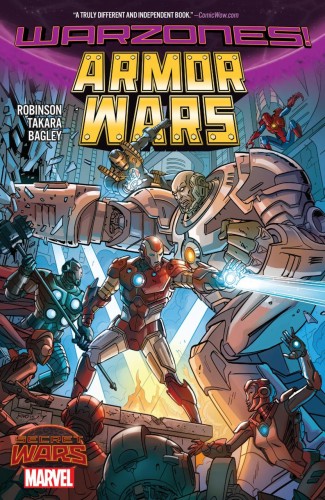 ARMOR WARS WARZONES GRAPHIC NOVEL