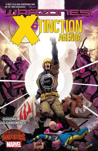 X-TINCTION AGENDA WARZONES GRAPHIC NOVEL
