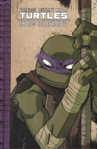 TEENAGE MUTANT NINJA TURTLES THE IDW COLLECTION VOLUME 4 HARDCOVER