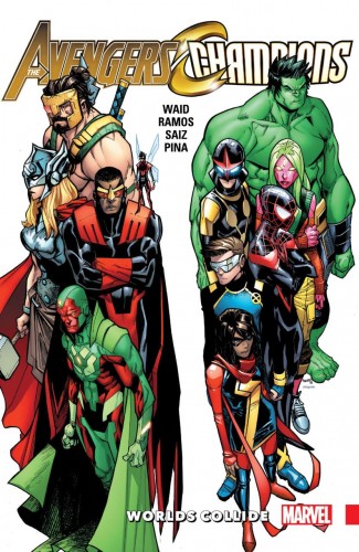 AVENGERS AND CHAMPIONS WORLDS COLLIDE GRAPHIC NOVEL