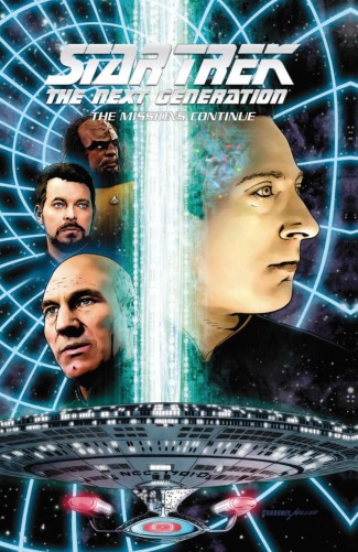 STAR TREK THE NEXT GENERATION THE MISSIONS CONTINUE HARDCOVER