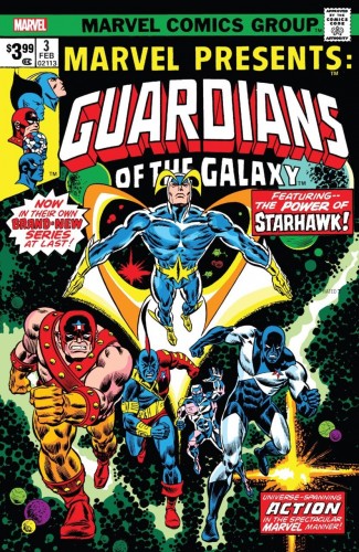MARVEL PRESENTS #3 GUARDIANS OF THE GALAXY FACSIMILE EDITION