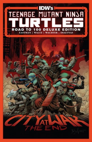 TEENAGE MUTANT NINJA TURTLES #100 DELUXE HARDCOVER