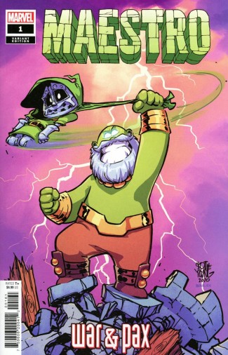 MAESTRO WAR AND PAX #1 SKOTTIE YOUNG BABY VARIANT COVER