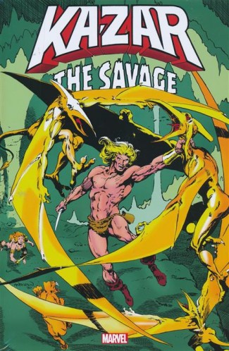 KA-ZAR SAVAGE OMNIBUS ANDERSON ACTION DM VARIANT HARDCOVER