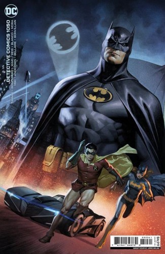 DETECTIVE COMICS #1050 (2016 SERIES) COVER E MOLINA CONNECTING LEGACY BATMAN ROBIN BATGIRL CARD STOCK VARIANT