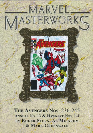 MARVEL MASTERWORKS AVENGERS VOLUME 23 HARDCOVER DM VARIANT #342 EDITION