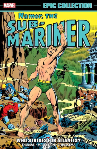 NAMOR SUB-MARINER EPIC COLLECTION WHO STRIKES FOR ATLANTIS GRAPHIC NOVEL