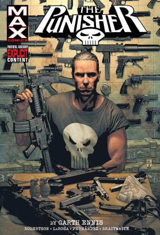 PUNISHER MAX BY GARTH ENNIS OMNIBUS VOLUME 1 HARDCOVER TIM BRADSTREET COVER