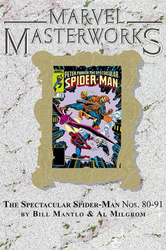 MARVEL MASTERWORKS SPECTACULAR SPIDER-MAN VOLUME 7 HARDCOVER DM VARIANT COVER
