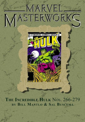 MARVEL MASTERWORKS INCREDIBLE HULK VOLUME 18 HARDCOVER DM VARIANT COVER