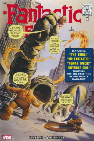 FANTASTIC FOUR OMNIBUS VOLUME 1 HARDCOVER ALEX ROSS COVER