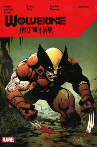 WOLVERINE SABRETOOTH WAR OMNIBUS HARDCOVER GREG CAPULLO DM VARIANT COVER