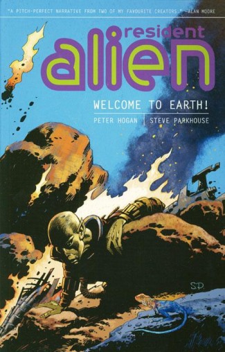 RESIDENT ALIEN VOLUME 1 WELCOME TO THE EARTH GRAPHIC NOVEL
