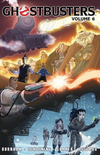 GHOSTBUSTERS VOLUME 6 TRAINS, BRAINS AND GHOSTLY REMAINS GRAPHIC NOVEL