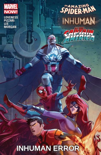 AMAZING SPIDER-MAN INHUMAN ALL NEW CAPTAIN AMERICA INHUMAN ERROR GRAPHIC NOVEL