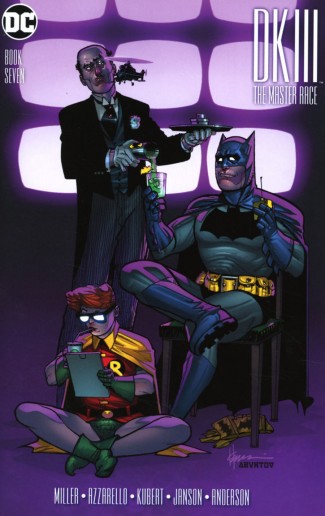 DARK KNIGHT III MASTER RACE #7 CHAYKIN 1 IN 50 INCENTIVE VARIANT COVER