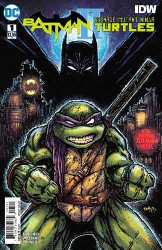 BATMAN TEENAGE MUTANT NINJA TURTLES II #1 VARIANT 