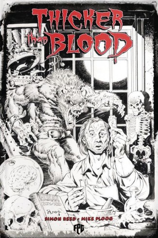THICKER THAN BLOOD GRAPHIC NOVEL PLOOG PENCIL EDITION