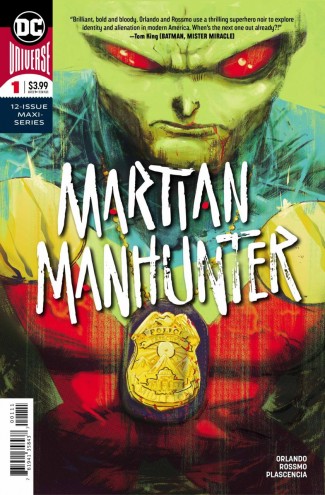 MARTIAN MANHUNTER #1 (2018 SERIES)