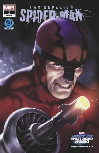 SUPERIOR SPIDER-MAN #1 (2018 SERIES) DJURDJEVIC FANTASTIC FOUR VILLAINS VARIANT