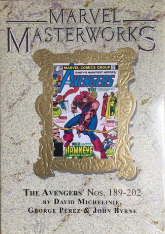 MARVEL MASTERWORKS AVENGERS VOLUME 19 DM VARIANT #273 EDITION HARDCOVER