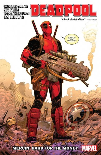 DEADPOOL BY SKOTTIE YOUNG VOLUME 1 MERCIN HARD FOR THE MONEY GRAPHIC NOVEL