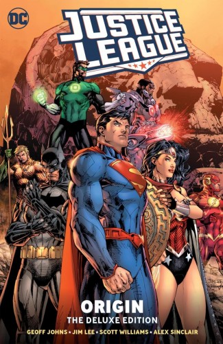 JUSTICE LEAGUE ORIGIN DELUXE EDITION HARDCOVER