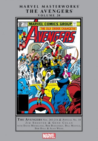 MARVEL MASTERWORKS AVENGERS VOLUME 20 HARDCOVER