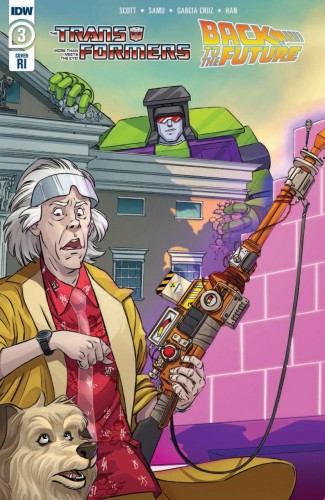 TRANSFORMERS BACK TO THE FUTURE #3 SCHOENING 1 IN 10 INCENTIVE VARIANT