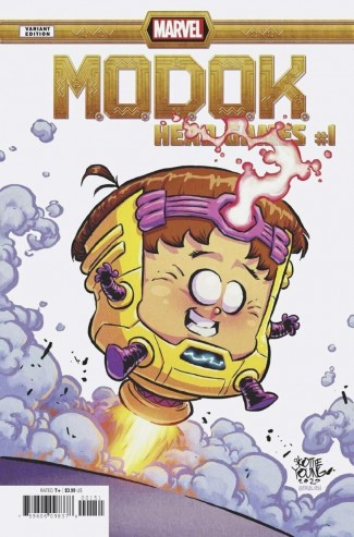 MODOK HEAD GAMES #1 SKOTTIE YOUNG BABY VARIANT COVER