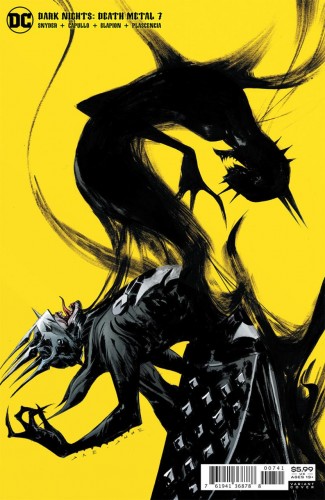 DARK NIGHTS DEATH METAL #7 JAE LEE BATMAN WHO LAUGHS VARIANT
