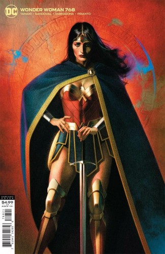 WONDER WOMAN #768 (2016 SERIES) JOSHUA MIDDLETON CARD STOCK VARIANT